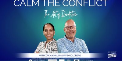 Calm the conflict poster